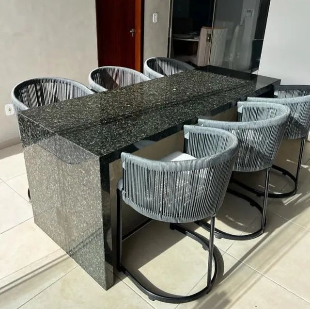 Banqueta área externa corda náutica (unidade)