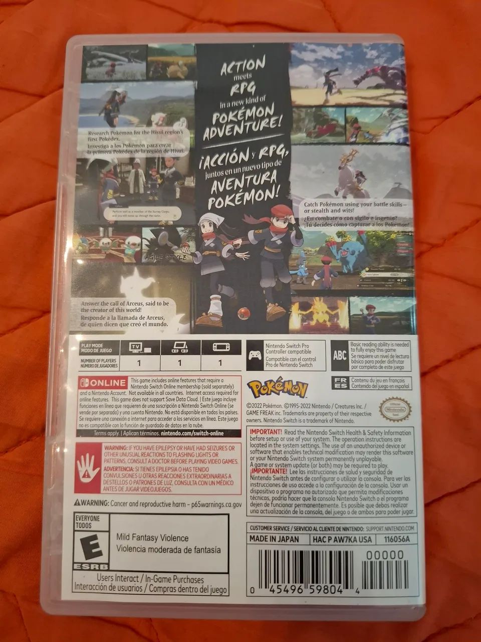 Pokémon Legends: Arceus - Nintendo Switch - NOVO! - Foto 2