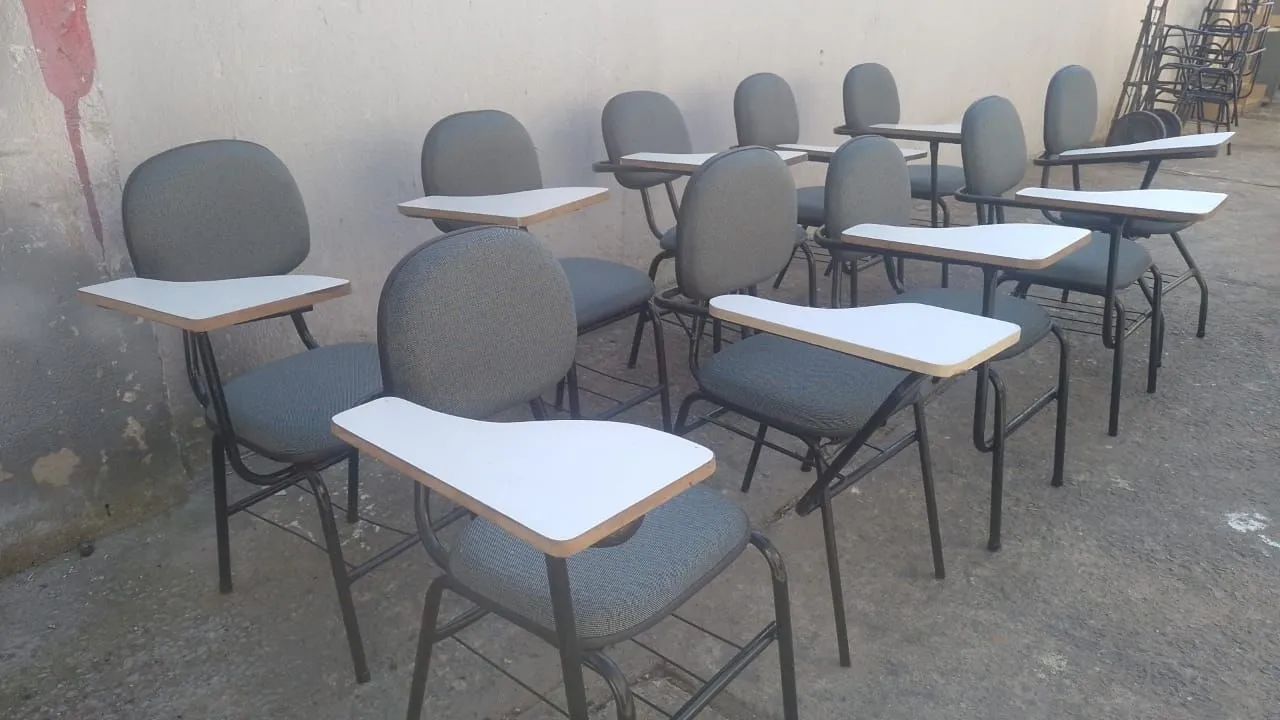 Cadeira Universitária Estofada  - Foto 2