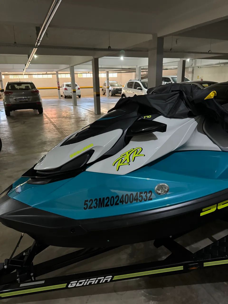 Jet ski Sea Doo GTI 170 - 35 horas - c/ carreta Goiana - Foto 5