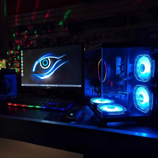 Pc Gamer Intel 5 Completo + Placa de video + Monitor + teclado e mouse - Foto 3
