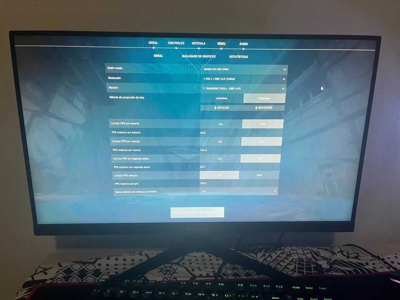 Monitor Gamer 24.5? 165HZ  - Full HD - Foto 2