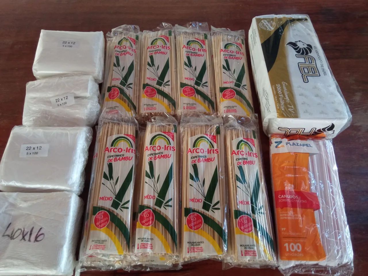 Palitos de Bambu para Churrasco - Pacote com 50 - Foto 4