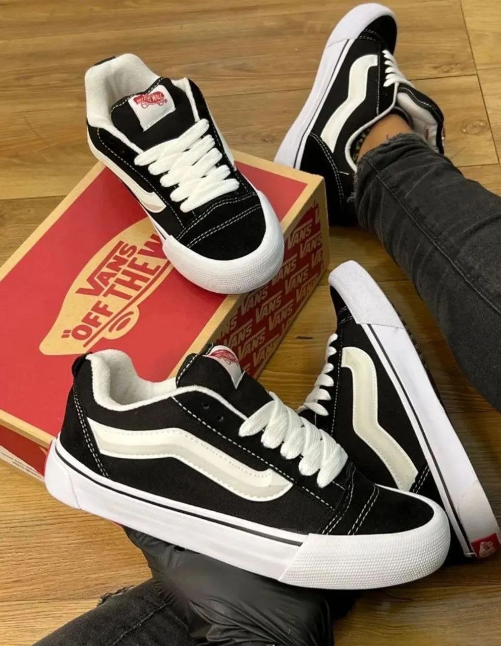 Tênis vans old school modelo knu Calçados Nossa Senhora da