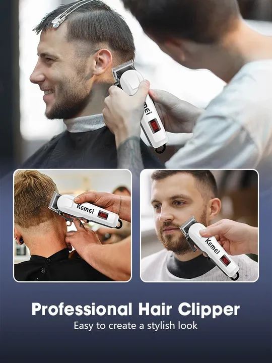 Máquina de Corte Profissional Kemei KM-803A - Foto 3