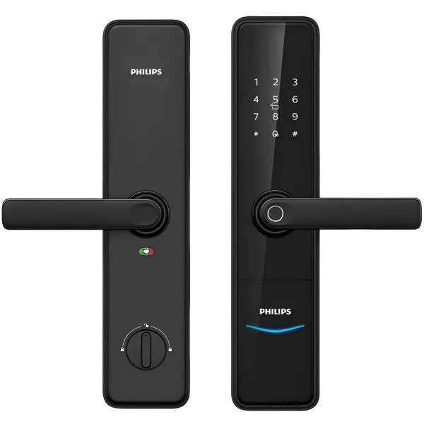 Fechadura Digital Philips DDL603E-5HWS Impressão Digital