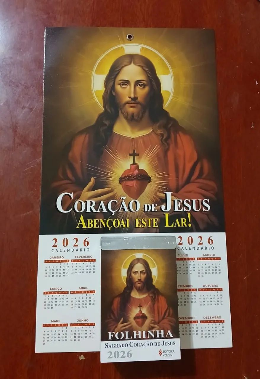 Folinha Sagrado Coração  de Jesus  2026