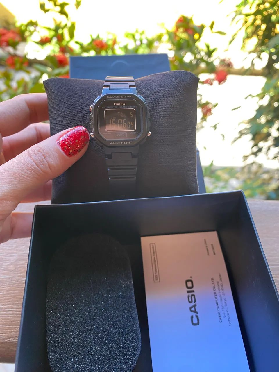 Relógio Casio Feminino Iluminator original preto  - Foto 4
