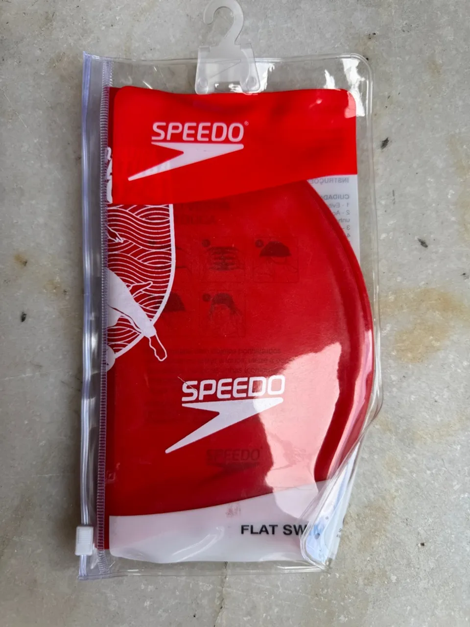 Touca de natação speedo flat swim cap