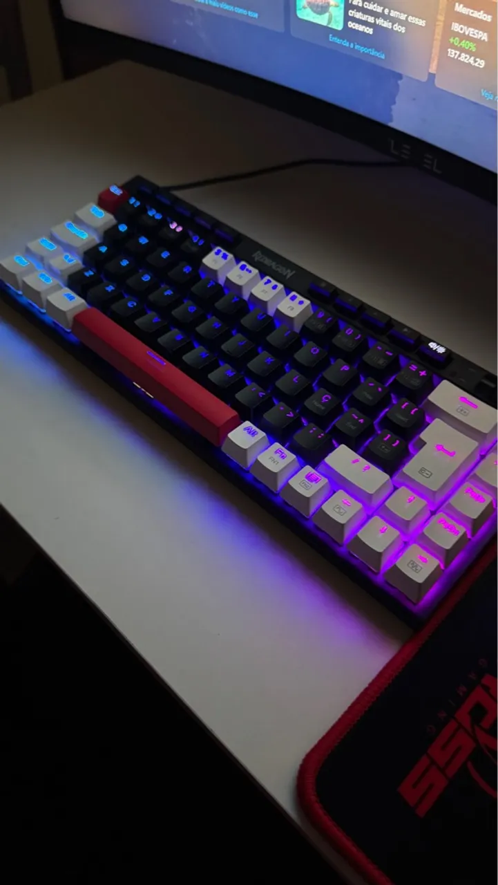 Teclado Mecânico Gamer Redragon Magic Wand