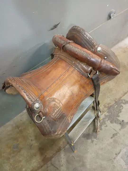 Arreio cutiano com pelego 