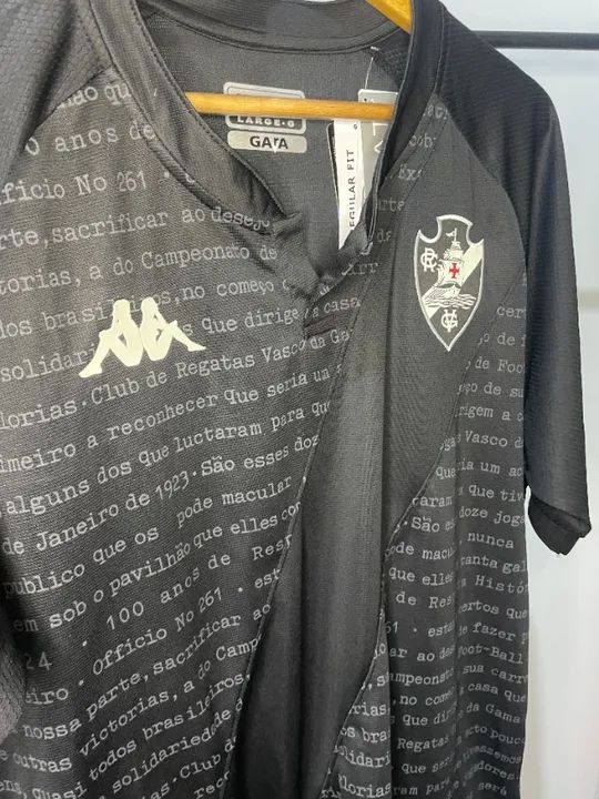 Camisa Vasco Alternativo 2024/2025 Kappa - Foto 5