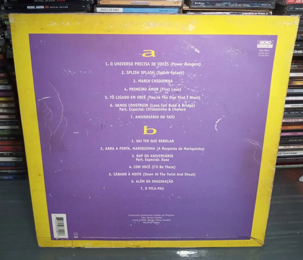 LP Sandy & Jr Os Grandes Sucessos De Sandy E Jr Vinil - Foto 4