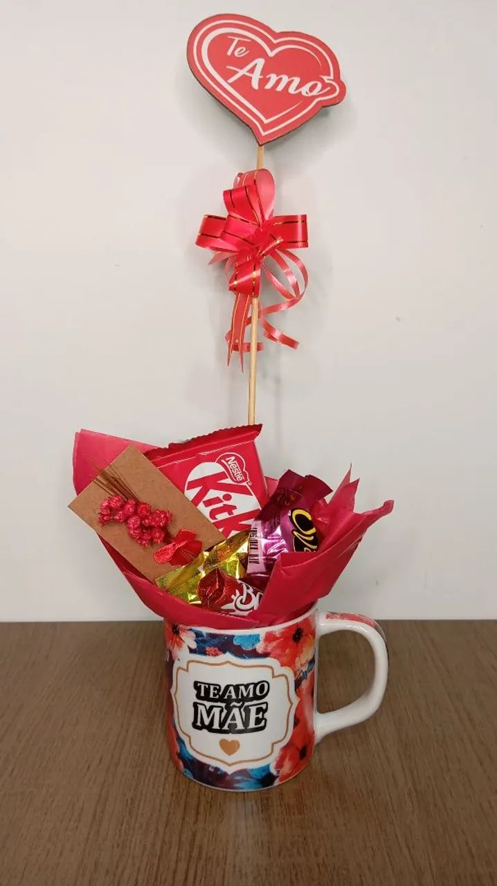 Caneca com chocolates - Dia das Mães  - Foto 5