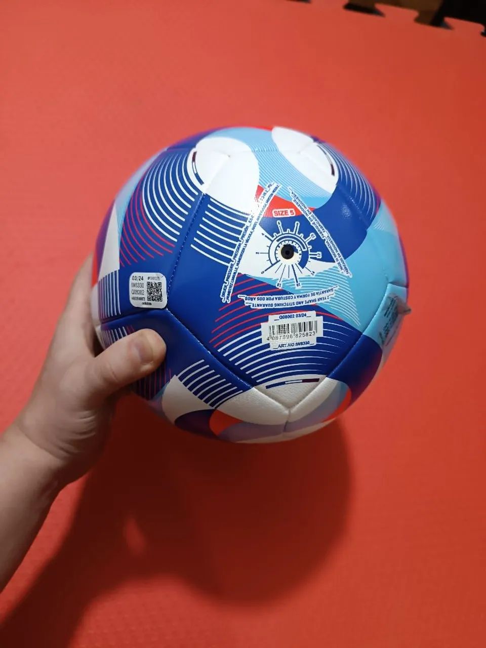 Bola de futebol campo Adidas França 2024 olimpíadas  - Foto 2