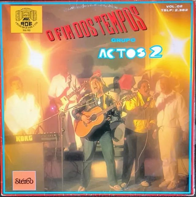 Lp Disco de Vinil Gospel Evangélico Actos 2 - O Fim Dos Tempos