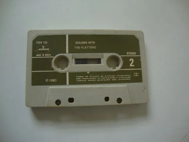 Fita K-7 The Platters - Golden Hits ano 1980. - Foto 4