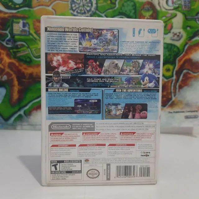 Super Smashbros Nintendo Wii original cib - Foto 3