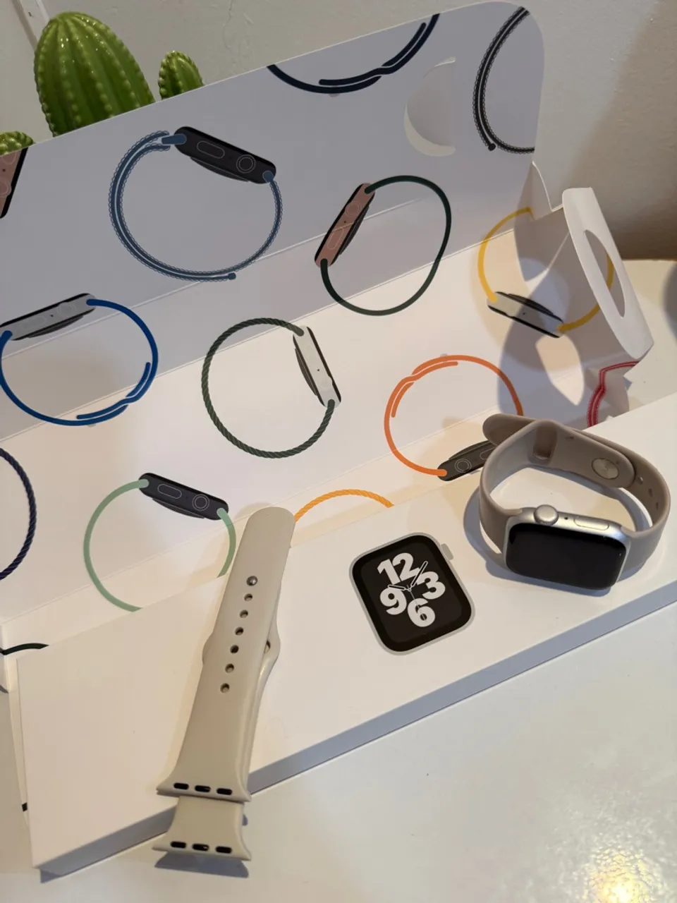 Apple Watch SE 40mm Cinza