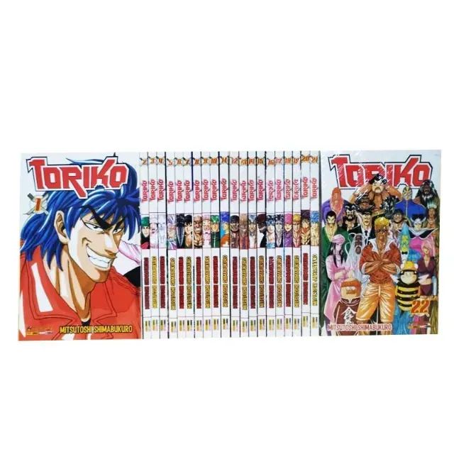 PACOTE TORIKO Nº 01 AO 22