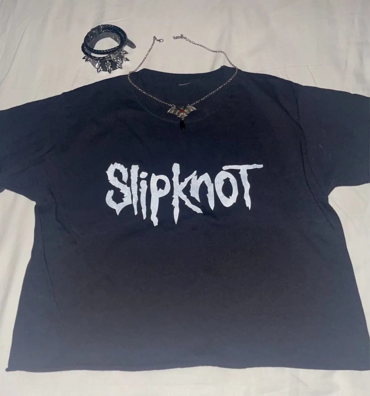 cropped do slipknot tamanho p