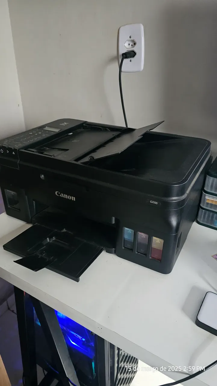 Impressora Multifuncional Canon G4100 - para conserto ou retirada de peças