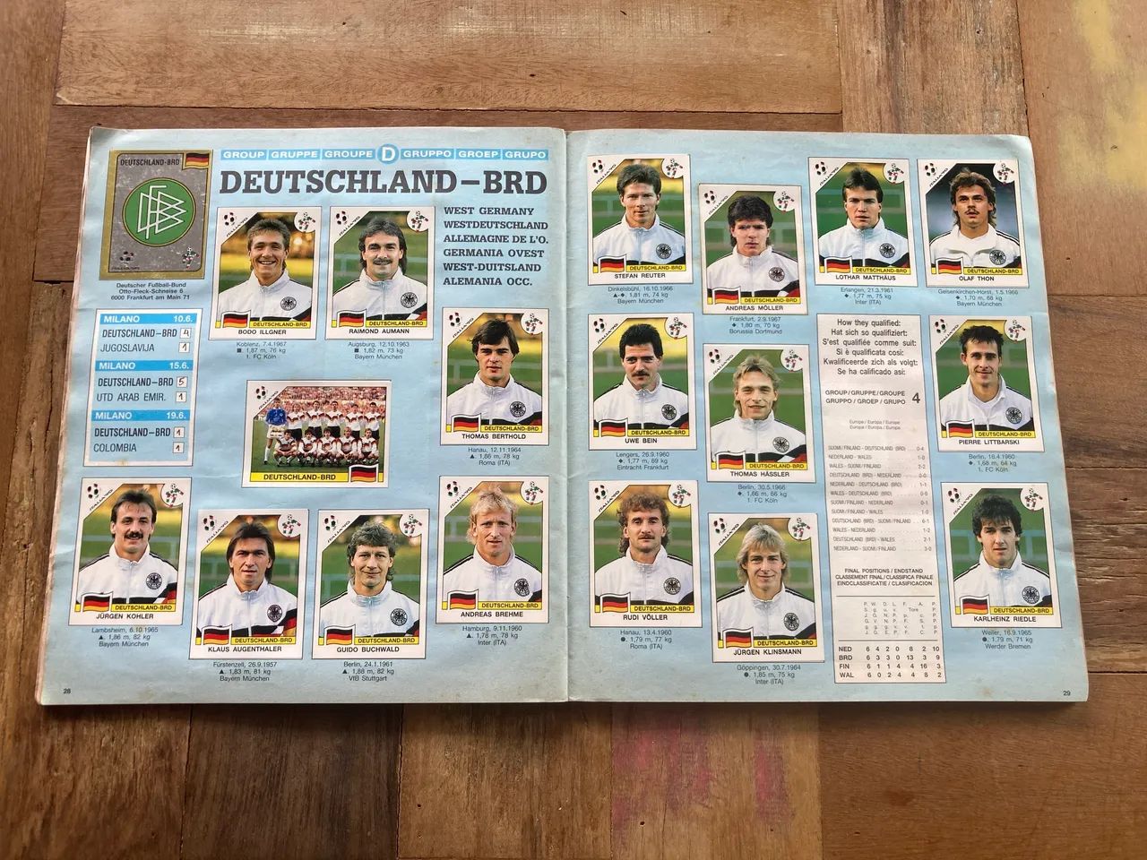 Álbum Copa 1990 - oficial Panini completo  - Foto 3