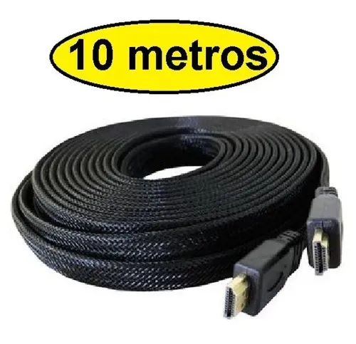 Cabo Hdmi 10 Metros Blindado Extensão 10 Metros 3d Version 1.4