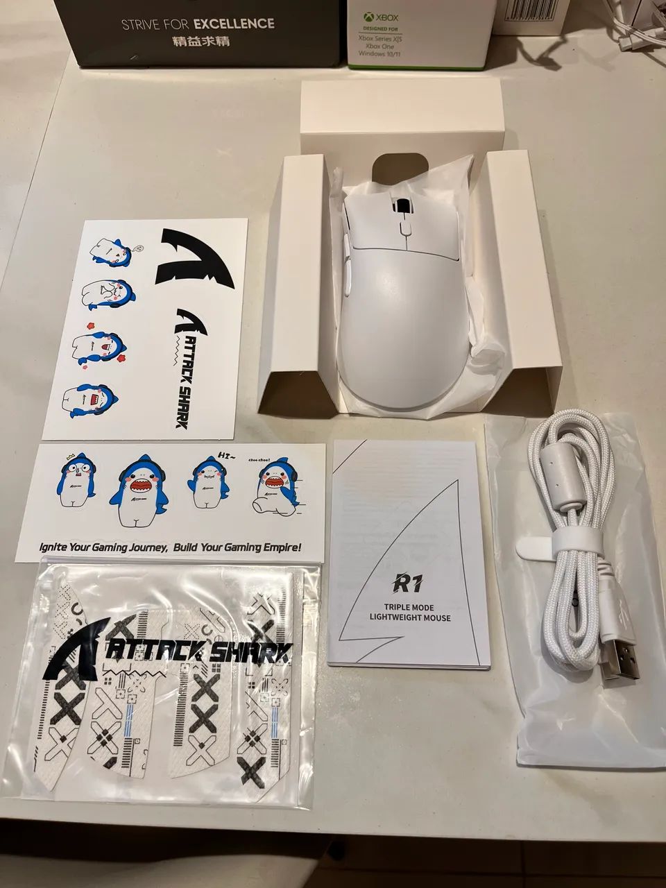 Mouse Attack Shark R1 (NOVO)