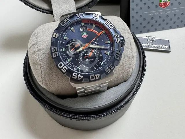 Relógio TAG HEUER KIMI RAIKKONEN - MULTIFUNCIONAL  - RARIDADE  - Foto 3