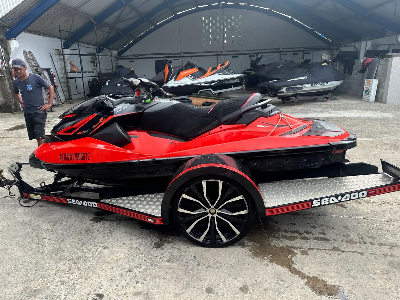 *Jet Ski 300 2017 com Carretinha Aceito Carro*
