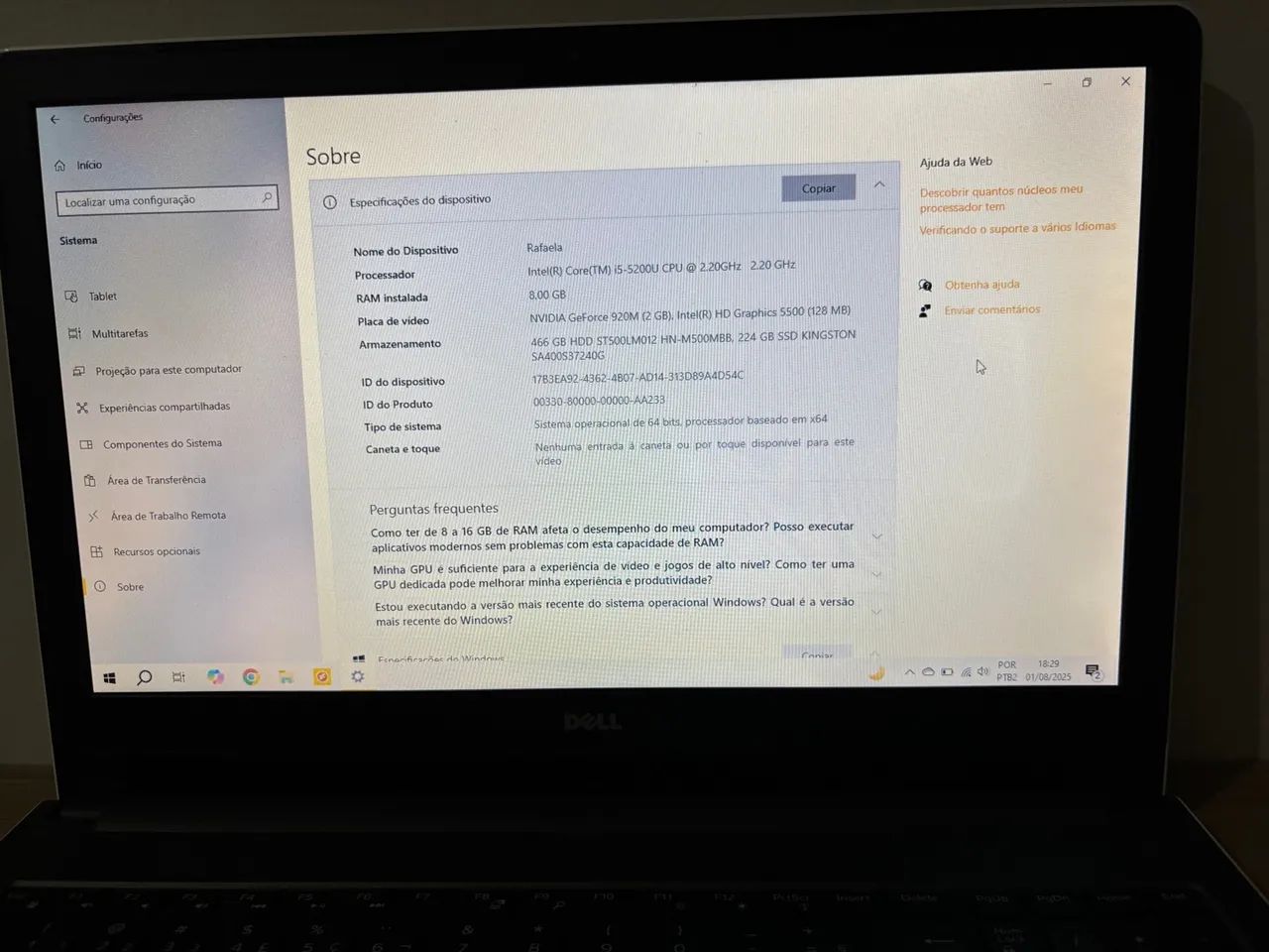 Notebook Dell Intel Core i5 - Foto 3