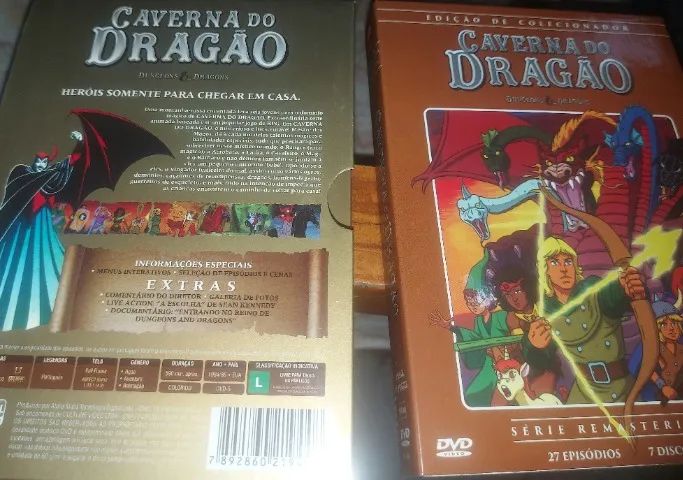Box Dvd Caverna do Dragão ( Dungeons & Dragons ) - Foto 5