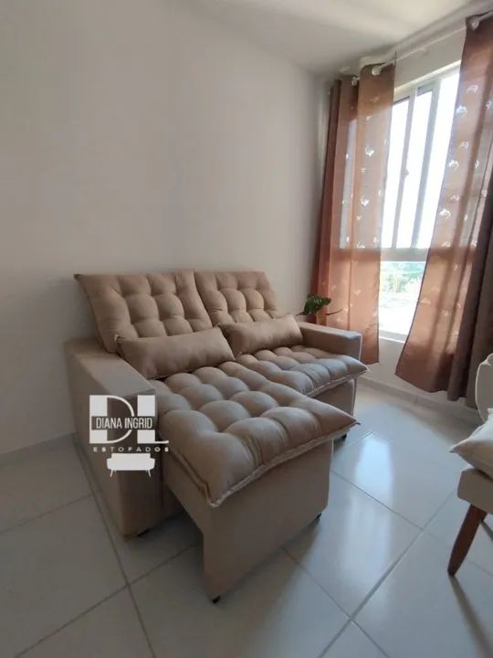 Lindos sofá Retrátil reclinável diretamente da fábrica várias cores disponíveis a pronta  - Foto 4