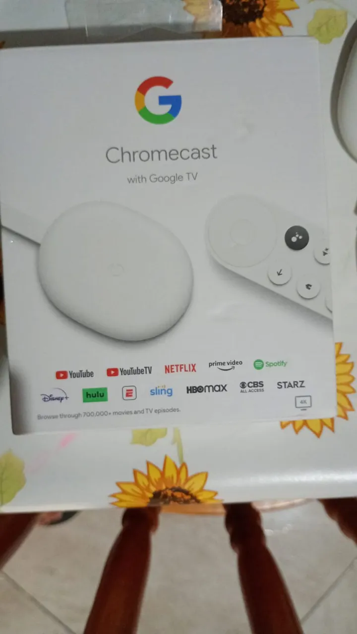 Chromecast com Google TV - 4K