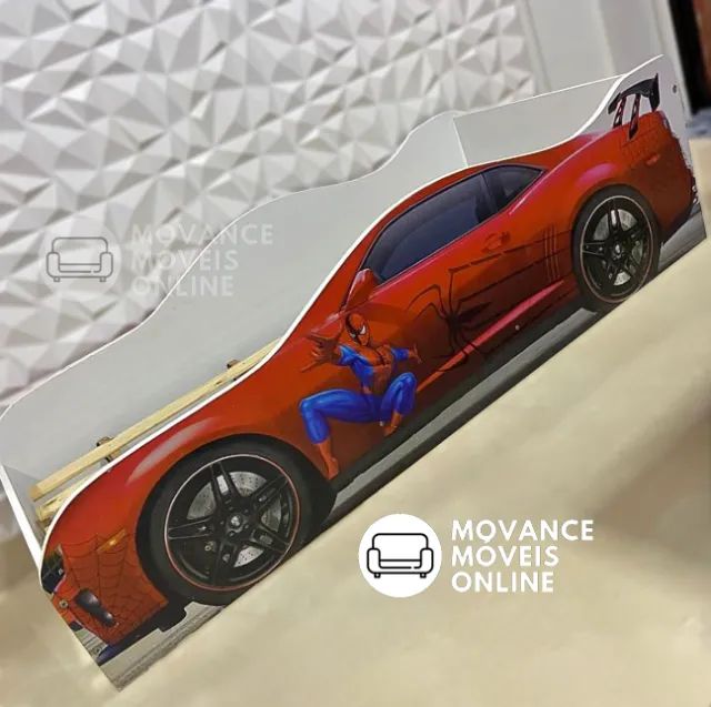 Cama infantil Carro Homem Aranha