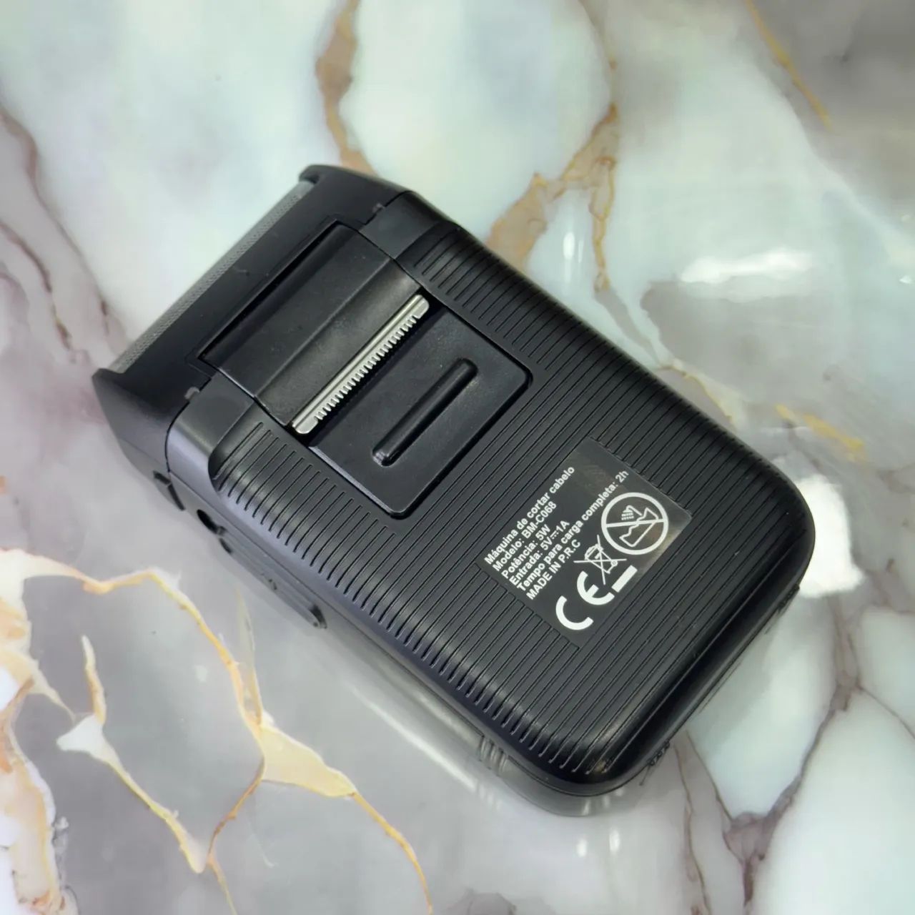 Barbeador Elétrico Profissional Shaver Portátil Recarregável BM-C068 - Foto 2