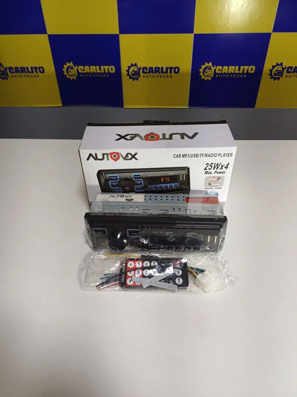 Som Automotivo MP3/USB/RÁDIO/BLUETOOTH  - Foto 2