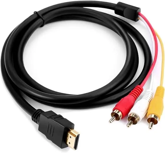 Cabo HDMI para AV - Conecte seu dispositivo à TV antiga
