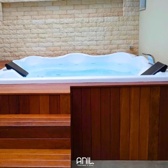 VI-SPA PARA 7 PESSOAS Novo com Hidro - Preço de Fábrica - Foto 3