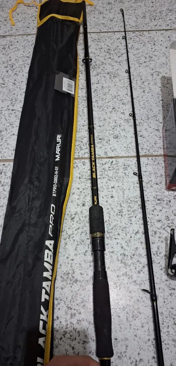 Kit vara black tamba pro 2,40m com molinete  - Foto 4