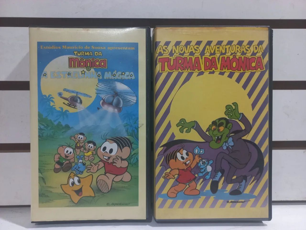 2 Fitas vhs Turma da Mônica 