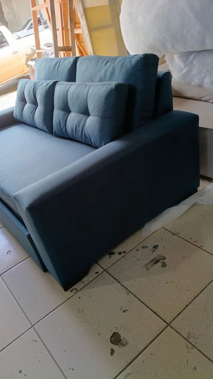 Sofa cama várias cores e médias só por encomenda 