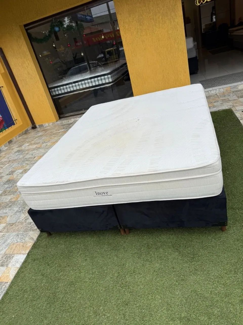 Cama de Casal QUEEN INOVE SEMINOVA - Entrego!  - Foto 2