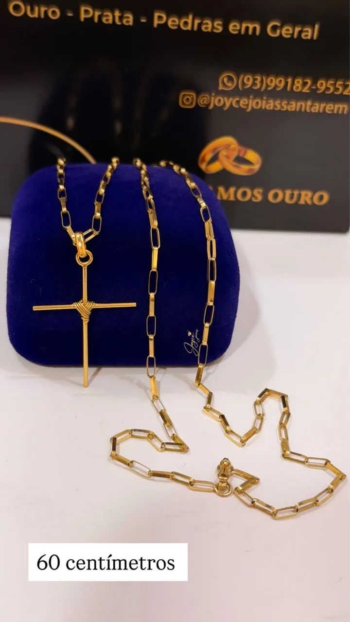 Cordão masculino ouro 18k - Foto 5