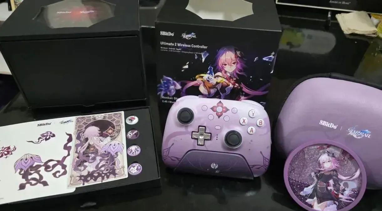 8BitDo Ultimate 2 Wireless Controller<br>(Honkai: Star Rail - Evernight) - Foto 2