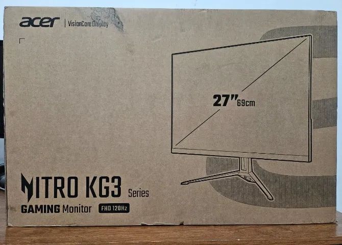 Monitor Gamer Acer Nitro 27 Polegadas 120hz Lacrado! - Foto 2