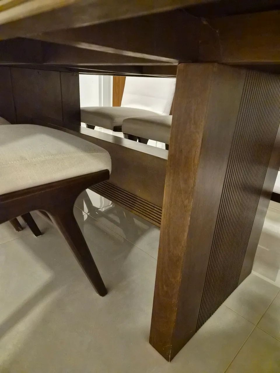 Mesa 8 lugares com cadeiras - Foto 3