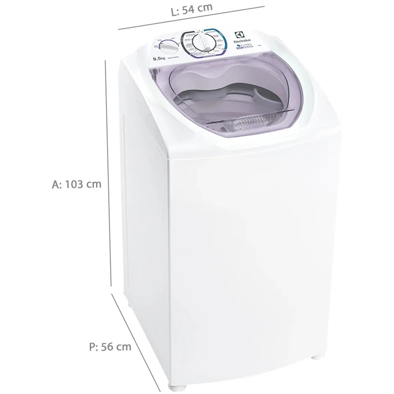 Máquina de lavar Eletrolux 8,5KG