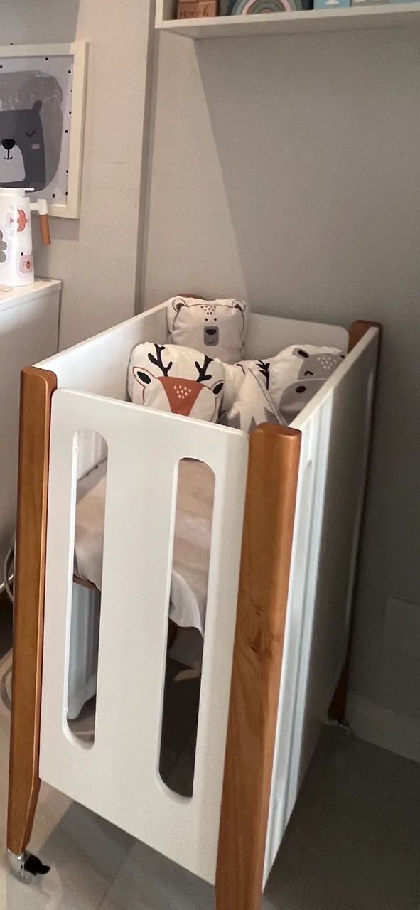 Berço que vira mini berço e caminha - Foto 5